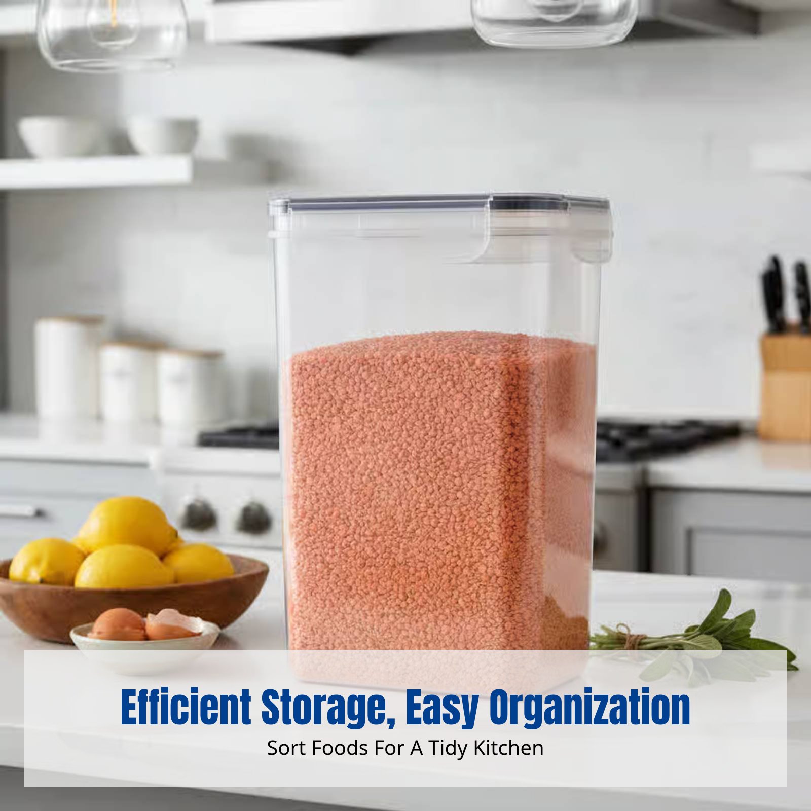 Food Storage Kitchen Container Set - Набор герметичных контейнеров для хранения продуктов,
