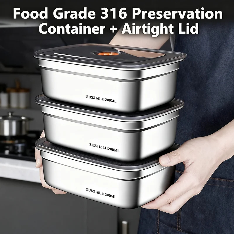 Food Storage For Camping - Большой герметичный контейнер для еды из