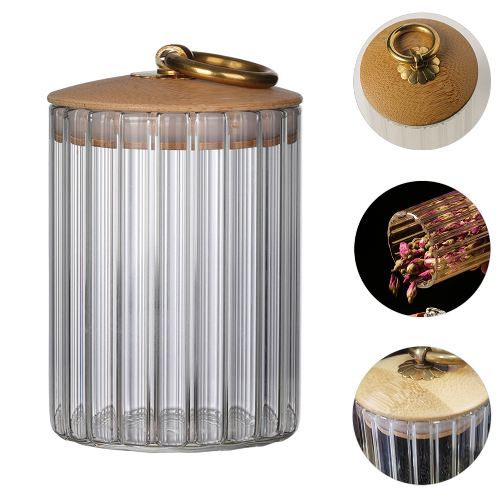 Food Storage Jar Glass - Герметичные стеклянные банки для хранения чая,