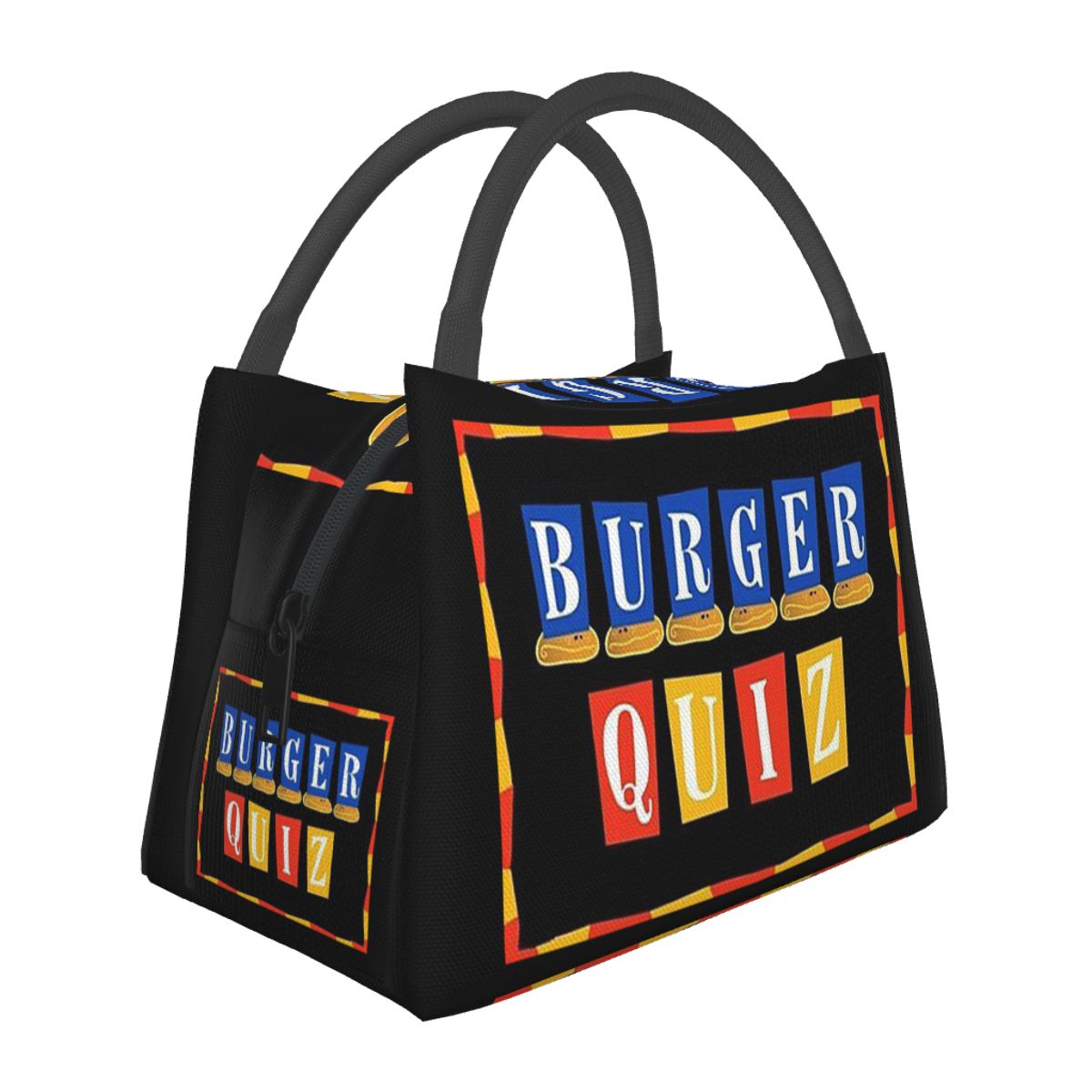 Food Storage Quiz - Новая сумка-холодильник Burger Quiz с логотипом
