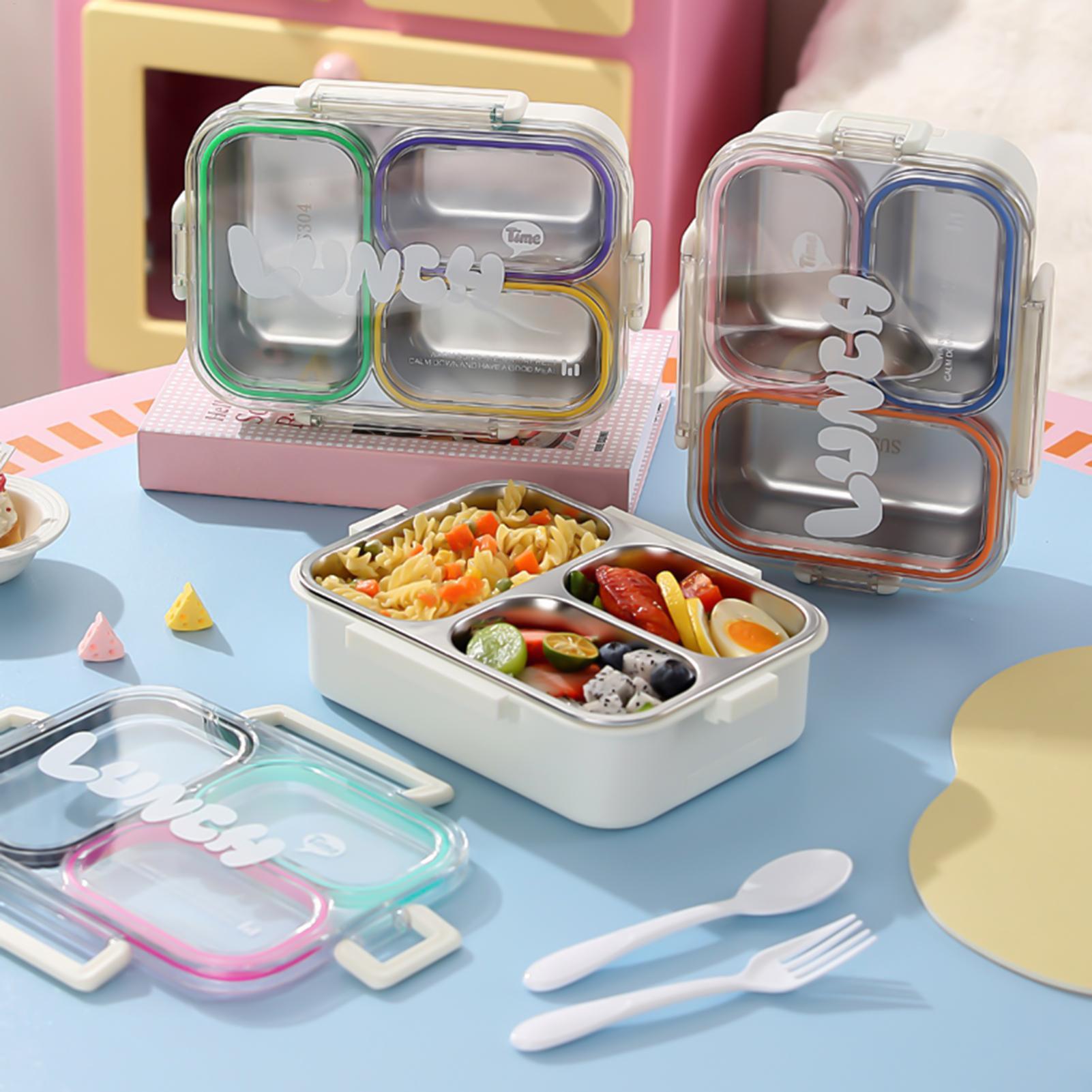 Food Storage For Camping - Ланч-бокс из нержавеющей стали с 3