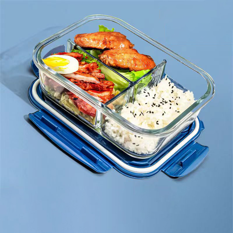 Food Storage Glass Containers - Новый стиль, стеклянный ланч-бокс, 1050 мл,