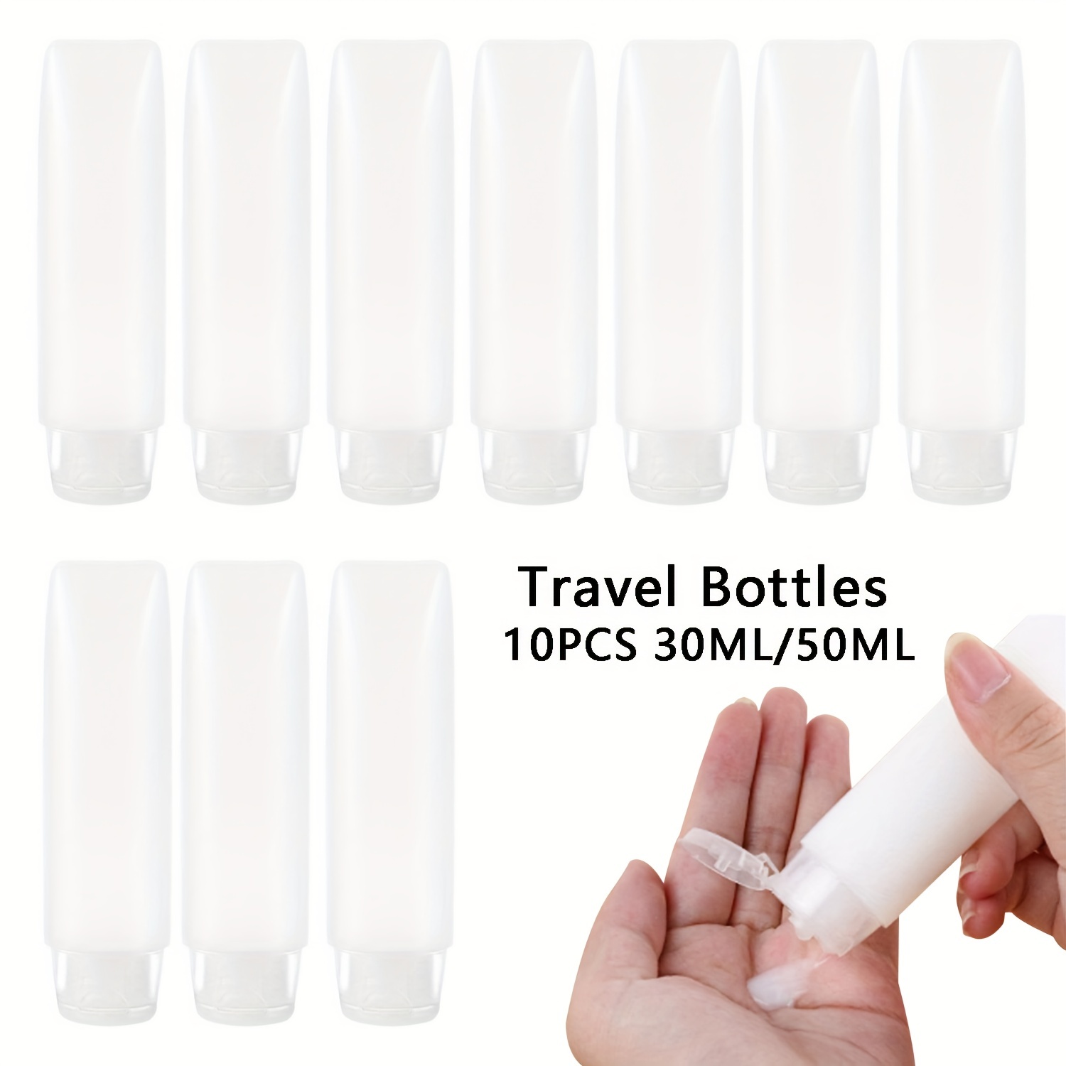 Condiment Squeeze Bottle - 10 шт. 30/50 мл пустых многоразовых