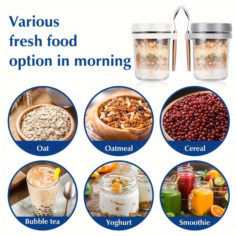 Стеклянная чашка для овсяных п – обзор и цена Food Storage Glass Set