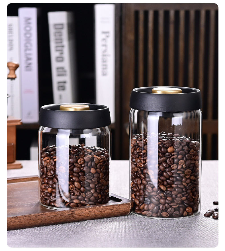 Банка для хранения кофейных зе – обзор и цена Food Storage Jar Glass