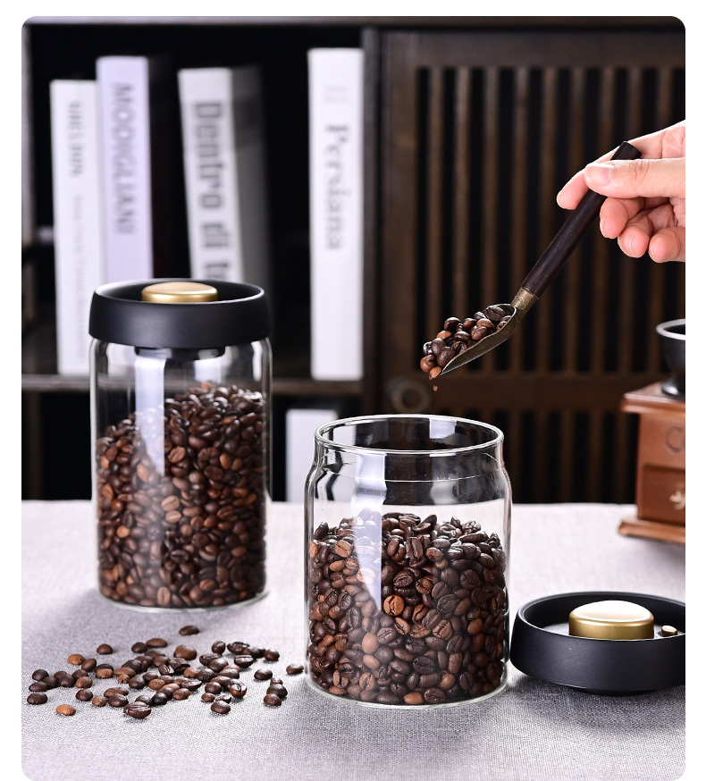 Банка для хранения кофейных зе – обзор и цена Food Storage Jar Glass