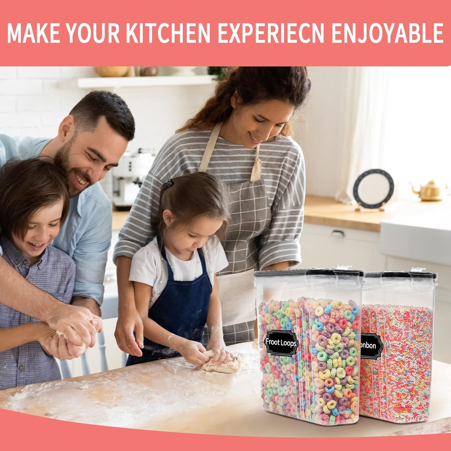 Контейнеры для хранения зернов – обзор и цена Food Storage Kitchen Container Set