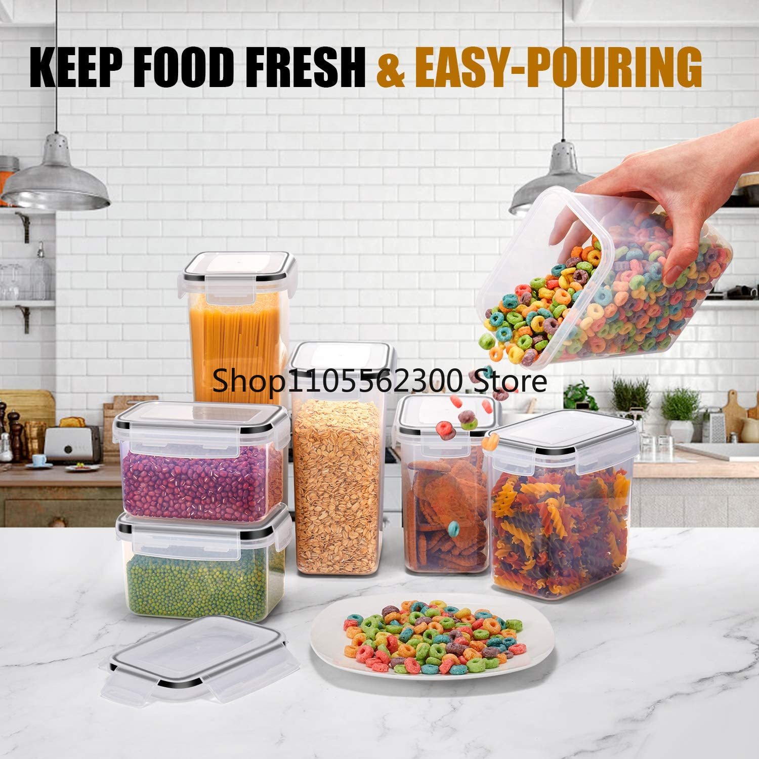 Набор из 7 контейнеров для еды – обзор и цена Food Storage Kitchen Container Set