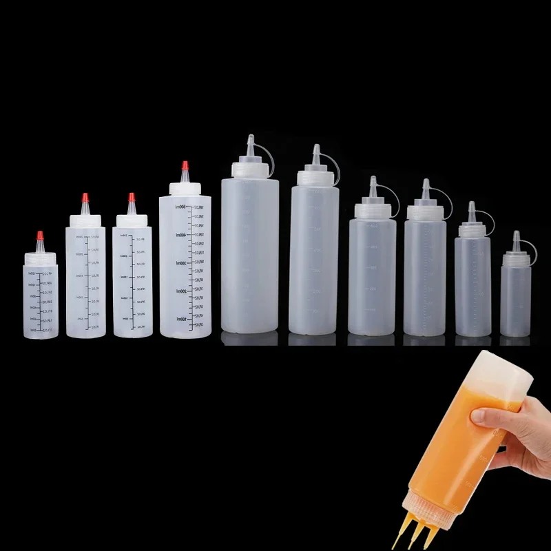 1 шт. пустые пластиковые бутыл – обзор и цена Condiment Squeeze Bottle