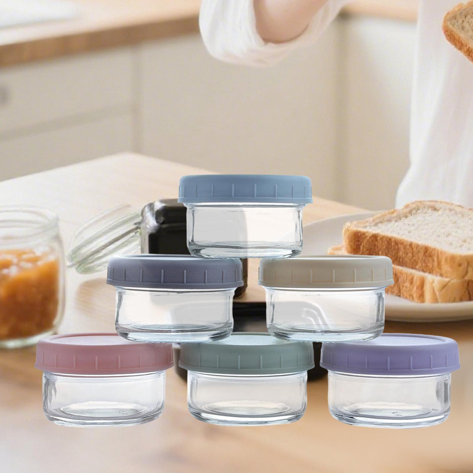 Мини-стеклянные баночки с герм – обзор и цена Food Storage Glass Set