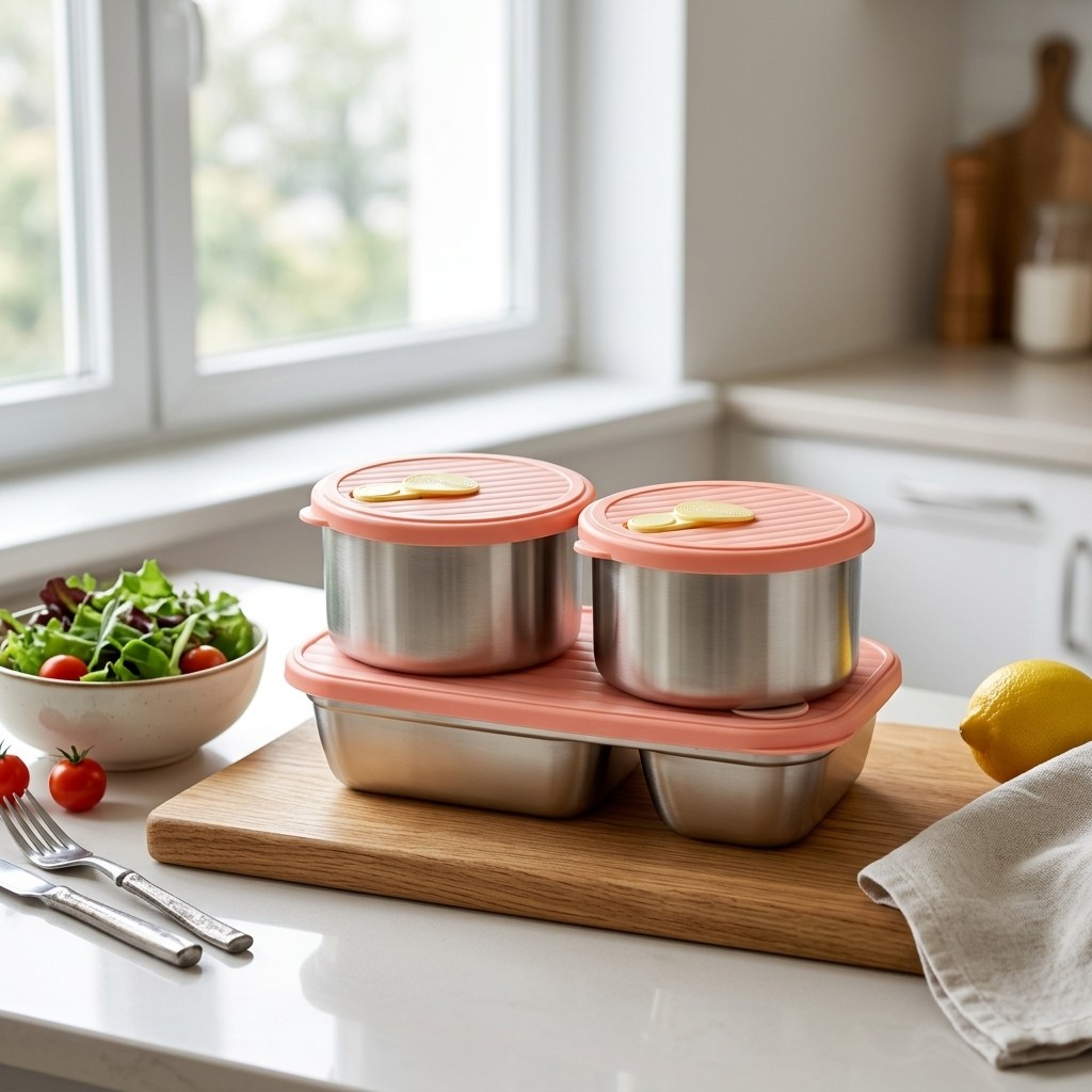 Набор ланч-боксов из нержавеющ – обзор и цена Food Storage Stainless Steel Containers