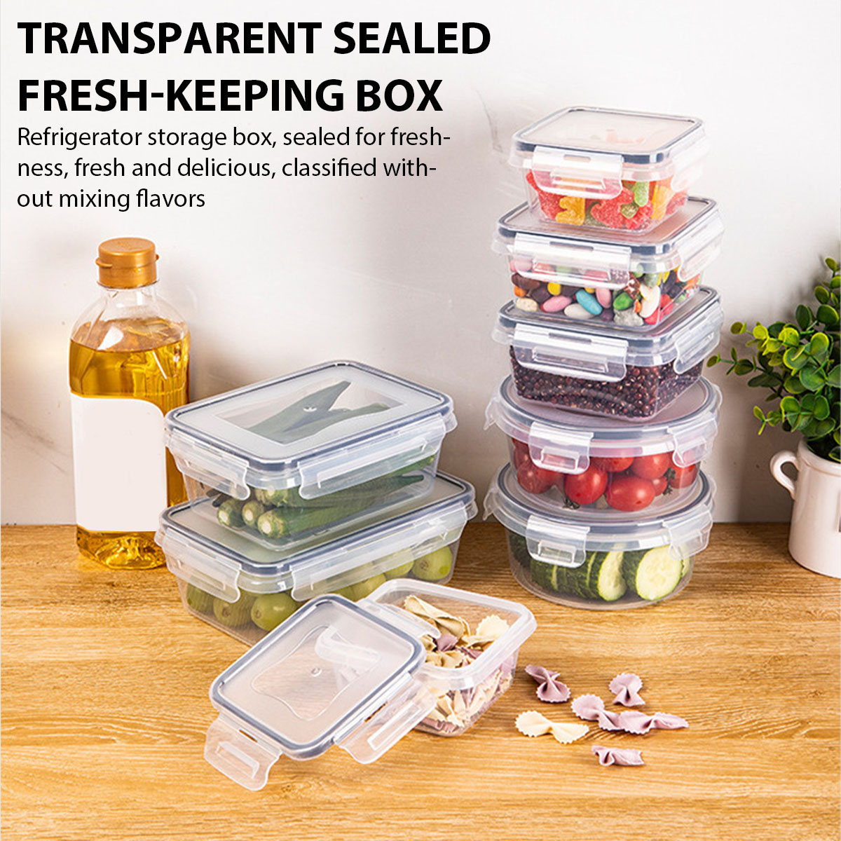 24 шт./компл., набор коробок д – обзор и цена Food Storage Kitchen Container Set