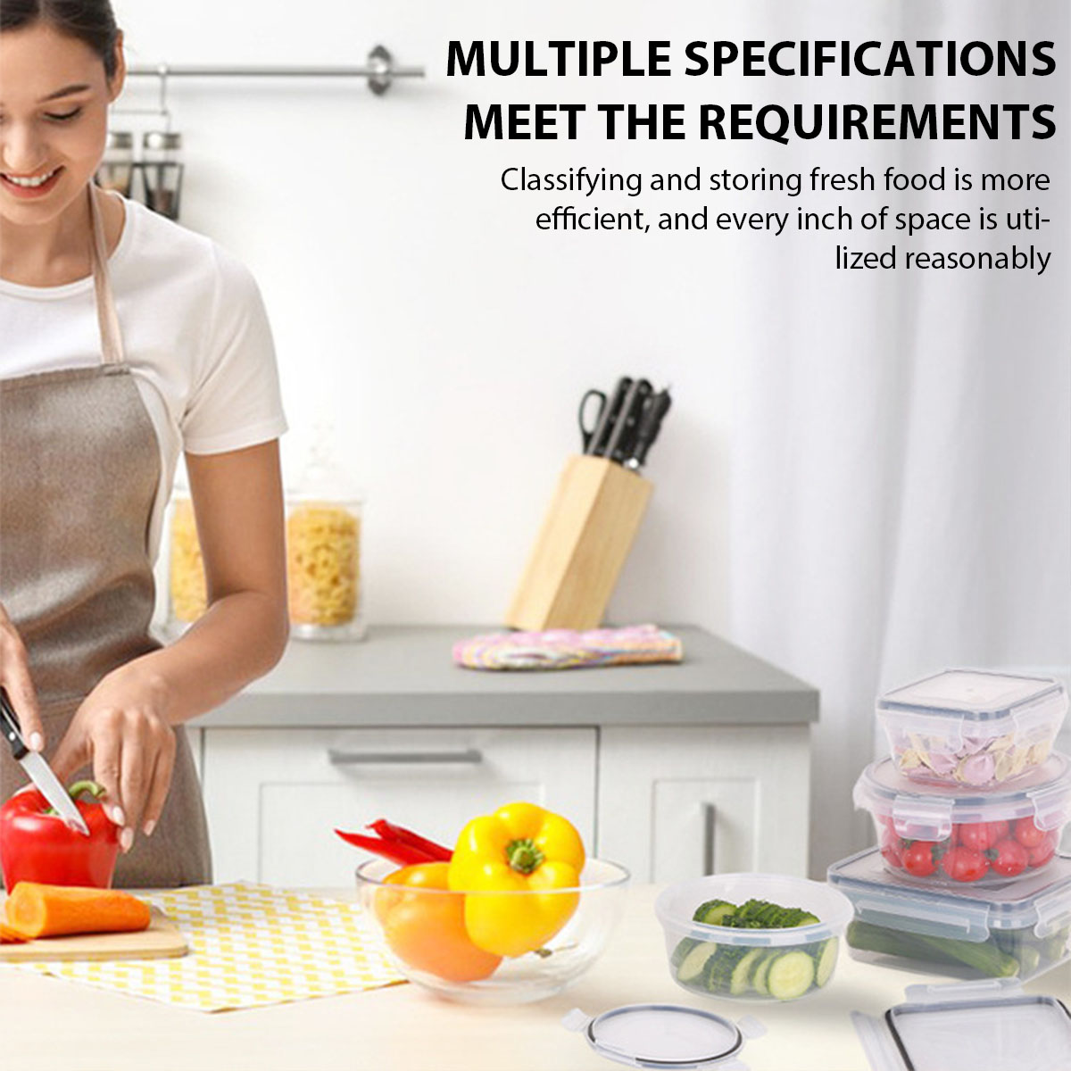 24 шт./компл., набор коробок д – обзор и цена Food Storage Kitchen Container Set