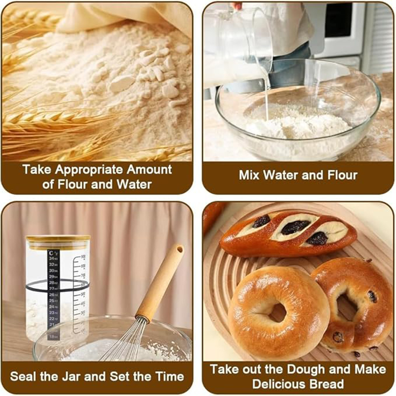 Набор стартовых банок для закв – обзор и цена Food Storage Jar Glass