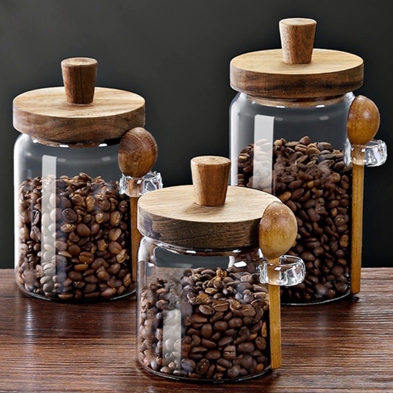 Набор из 3 стеклянных банок AB – обзор и цена Food Storage Glass Set