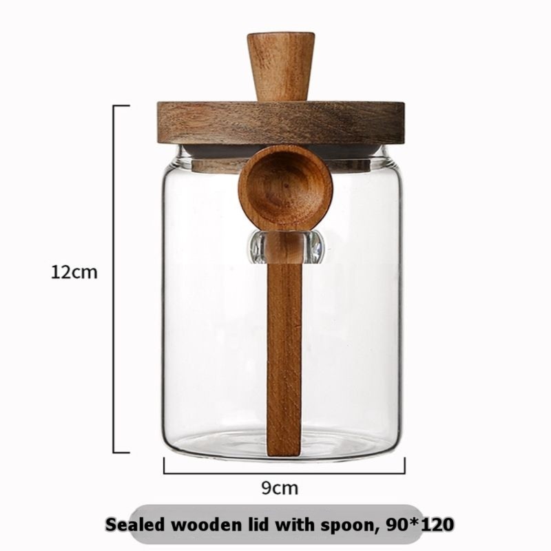 Набор из 3 стеклянных банок AB – обзор и цена Food Storage Glass Set