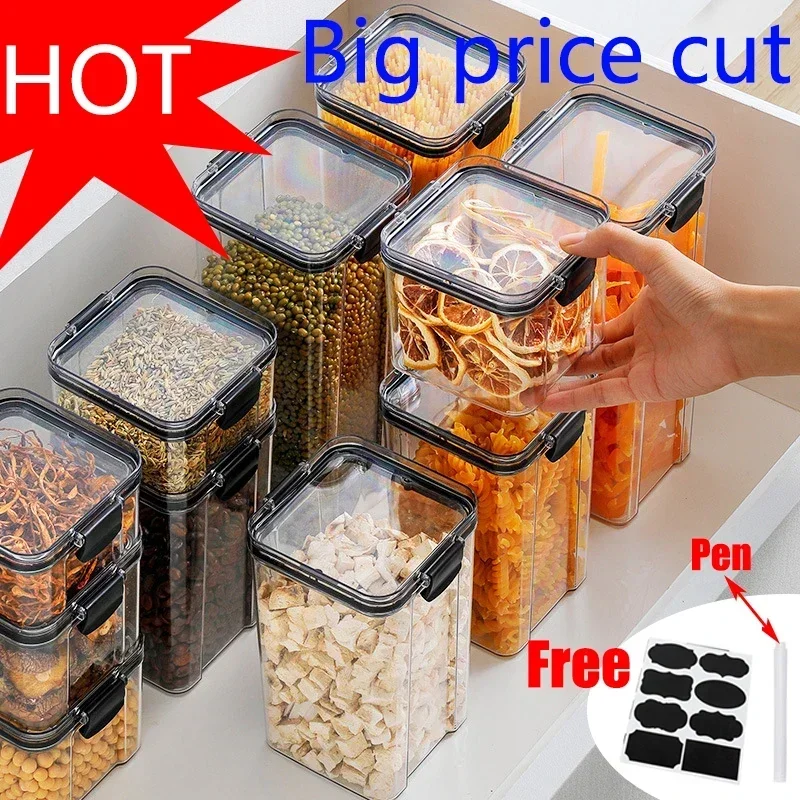 460-1800 мл наборы штабелируем – обзор и цена Food Storage Kitchen Container Set