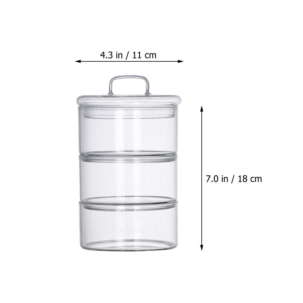 Набор из 1 прозрачной стеклянн – обзор и цена Food Storage Jar Glass