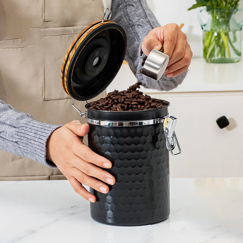 Кухонные канистры для кофе из  – обзор и цена Food Storage Stainless Steel Containers