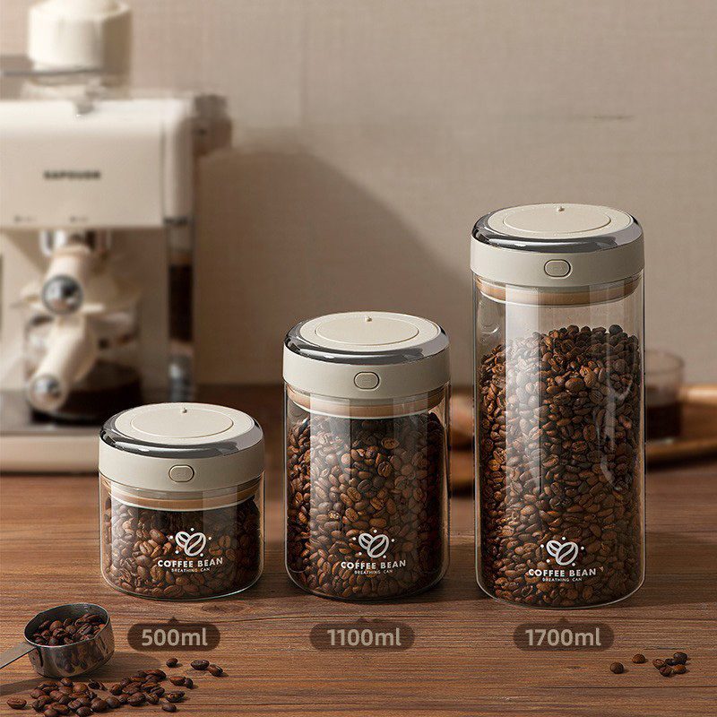 Вакуумный контейнер для кофейн – обзор и цена Food Storage Jar Glass