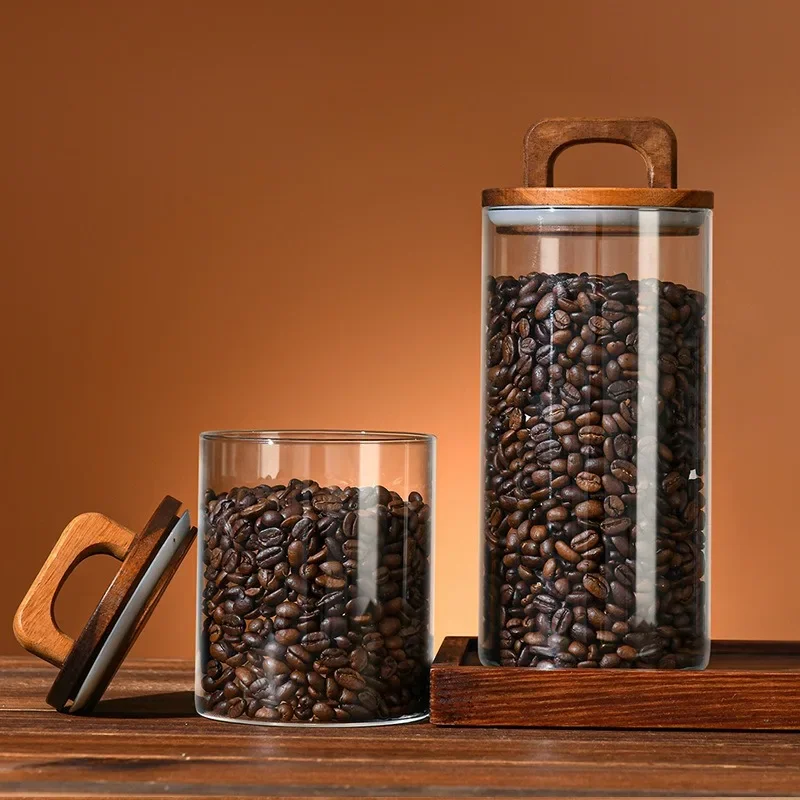 Прозрачная стеклянная банка с  – обзор и цена Food Storage Jar Glass