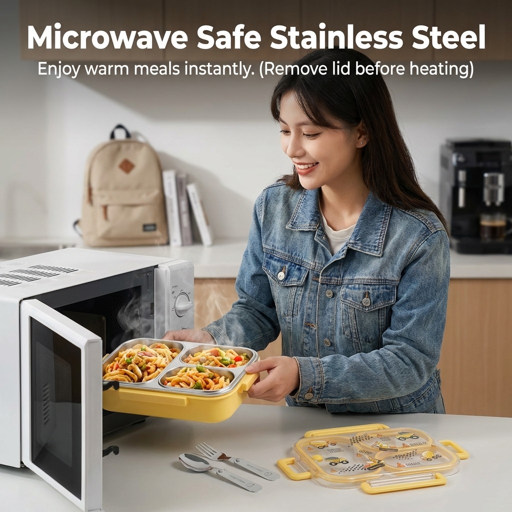 Детский ланч-бокс из нержавеющ – обзор и цена Food Storage Oven Safe