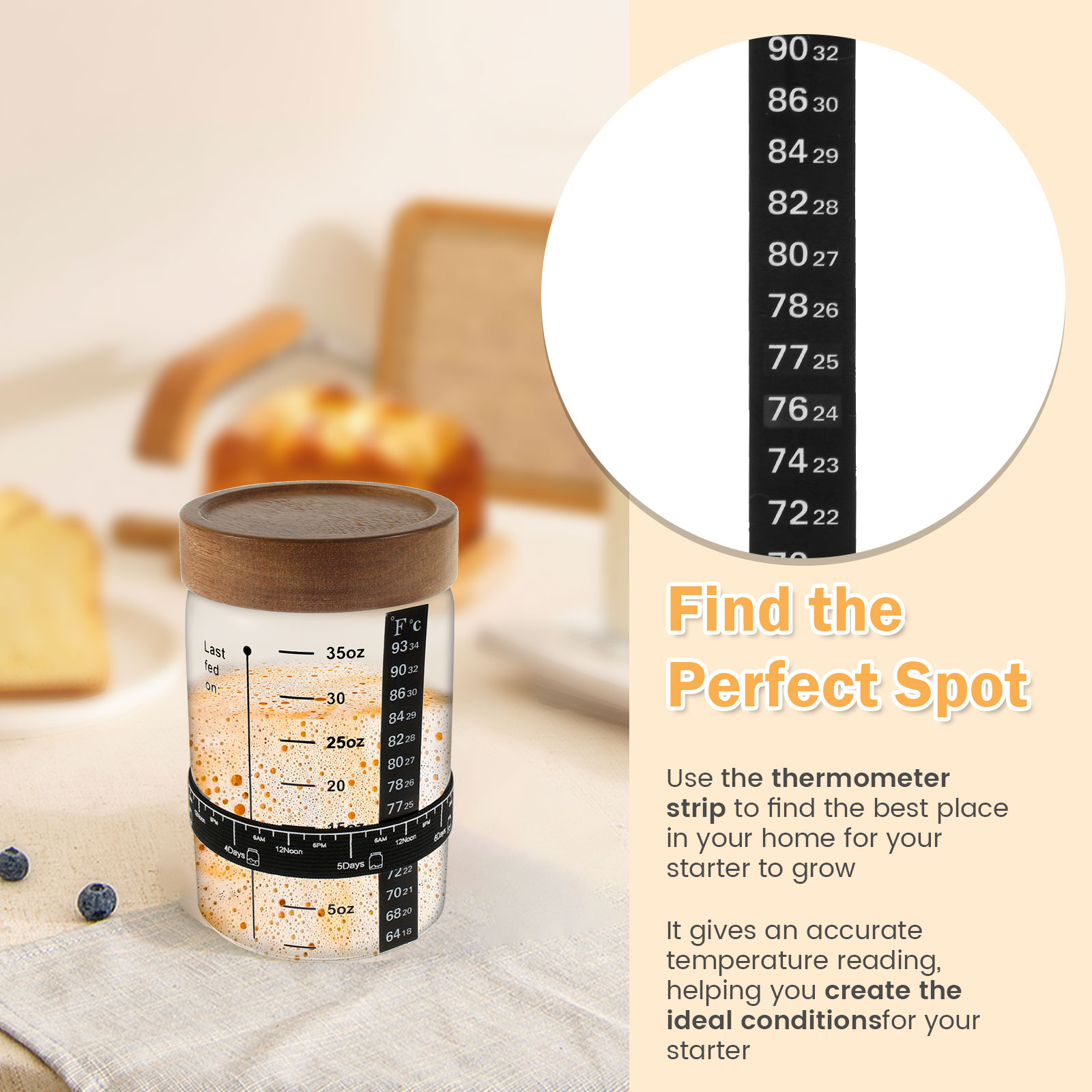 Стартовая банка sourтеста, 100 – обзор и цена Food Storage Jar Glass
