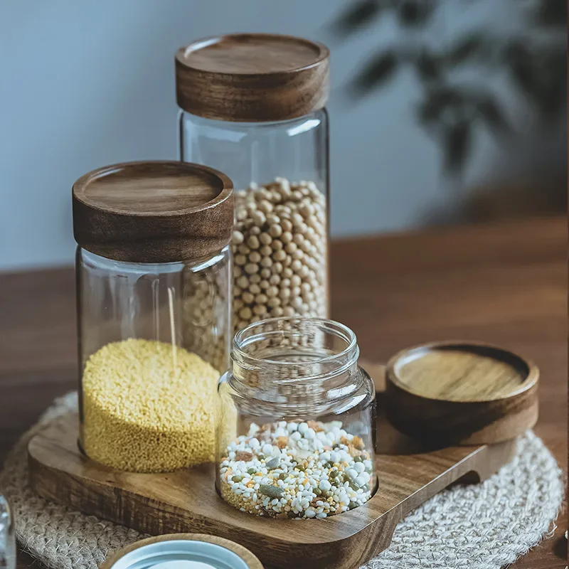 Деревянная крышка Orgnizer гер – обзор и цена Food Storage Glass Set