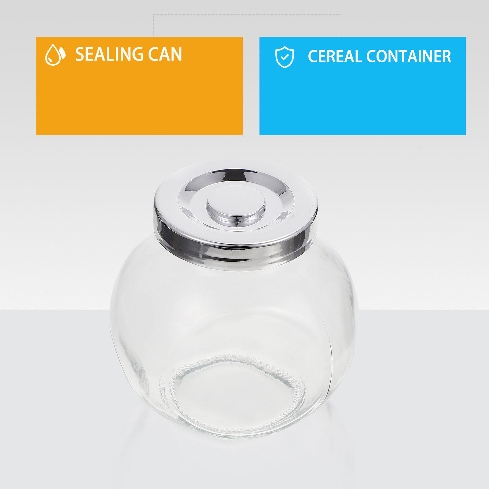 2 шт. банок для хранения фрукт – обзор и цена Food Storage Jar Glass