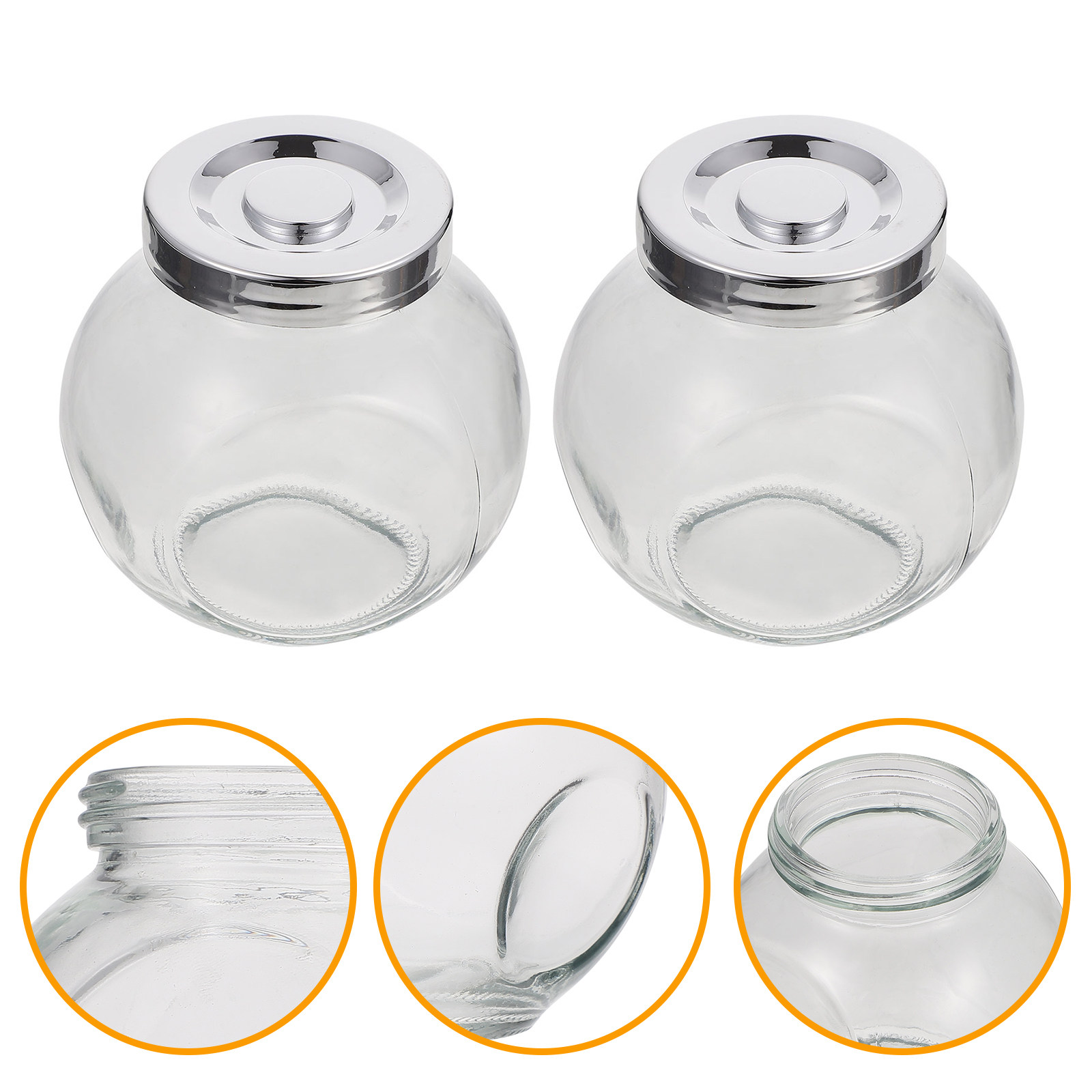 2 шт. банок для хранения фрукт – обзор и цена Food Storage Jar Glass