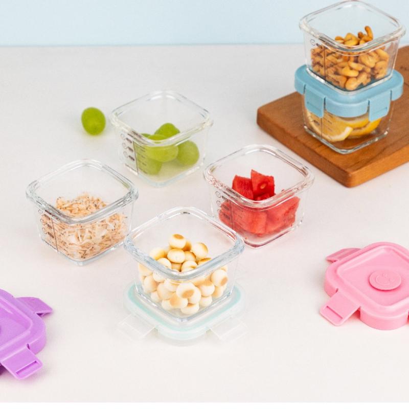 Термостойкий контейнер для хра – обзор и цена Food Storage Glass Containers