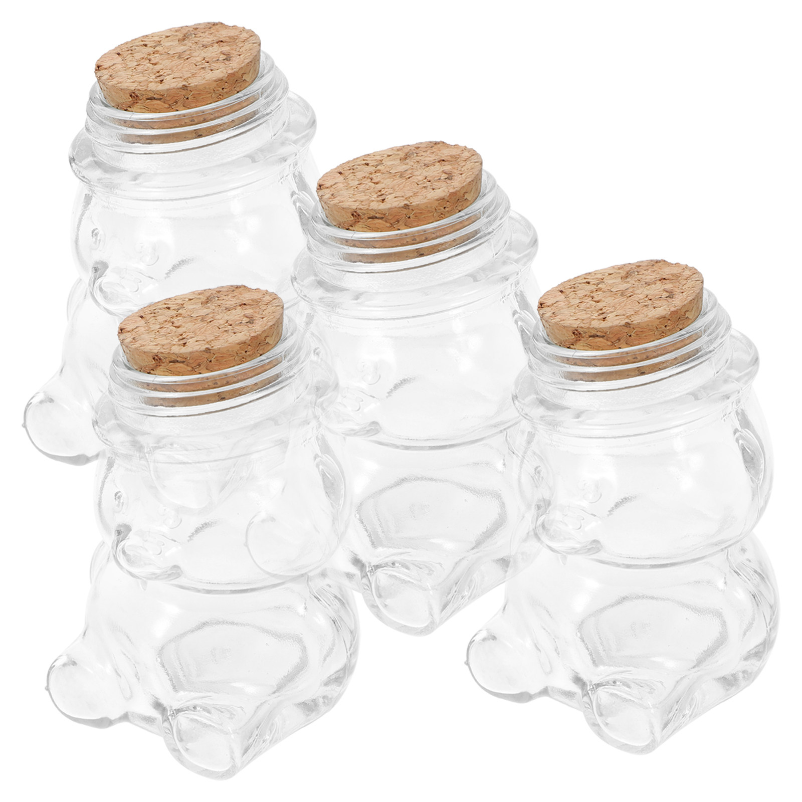 Набор из 4 стеклянных банок дл – обзор и цена Food Storage Jar Glass