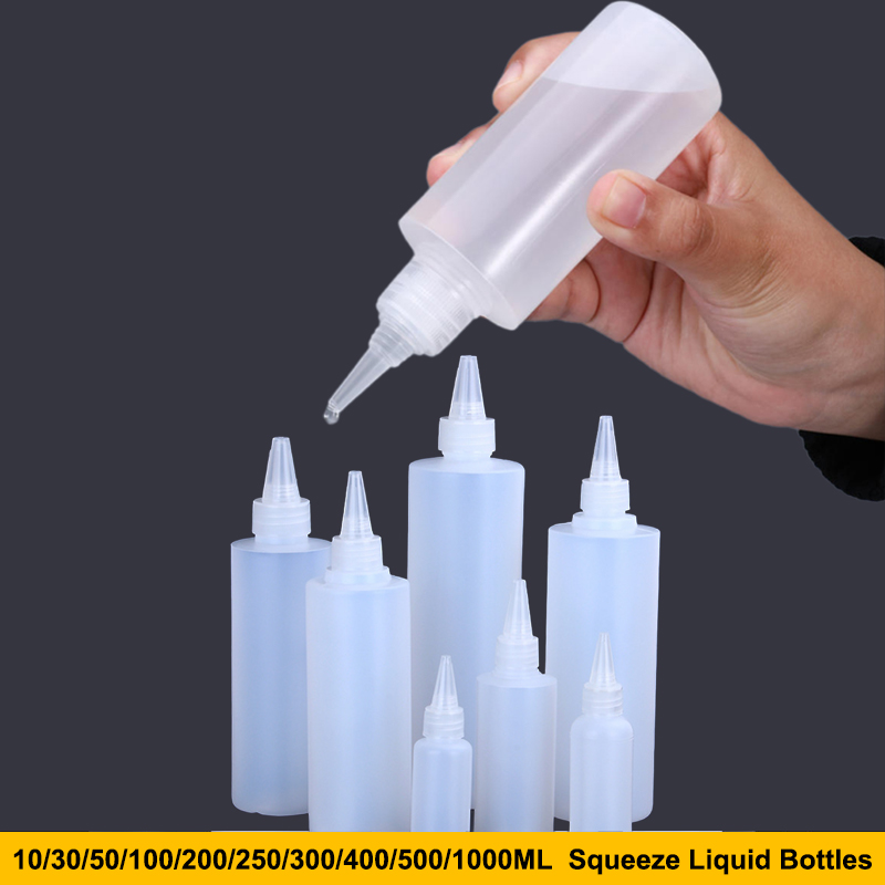 1 шт., 10-1000 мл, пустые поли – обзор и цена Condiment Squeeze Bottle