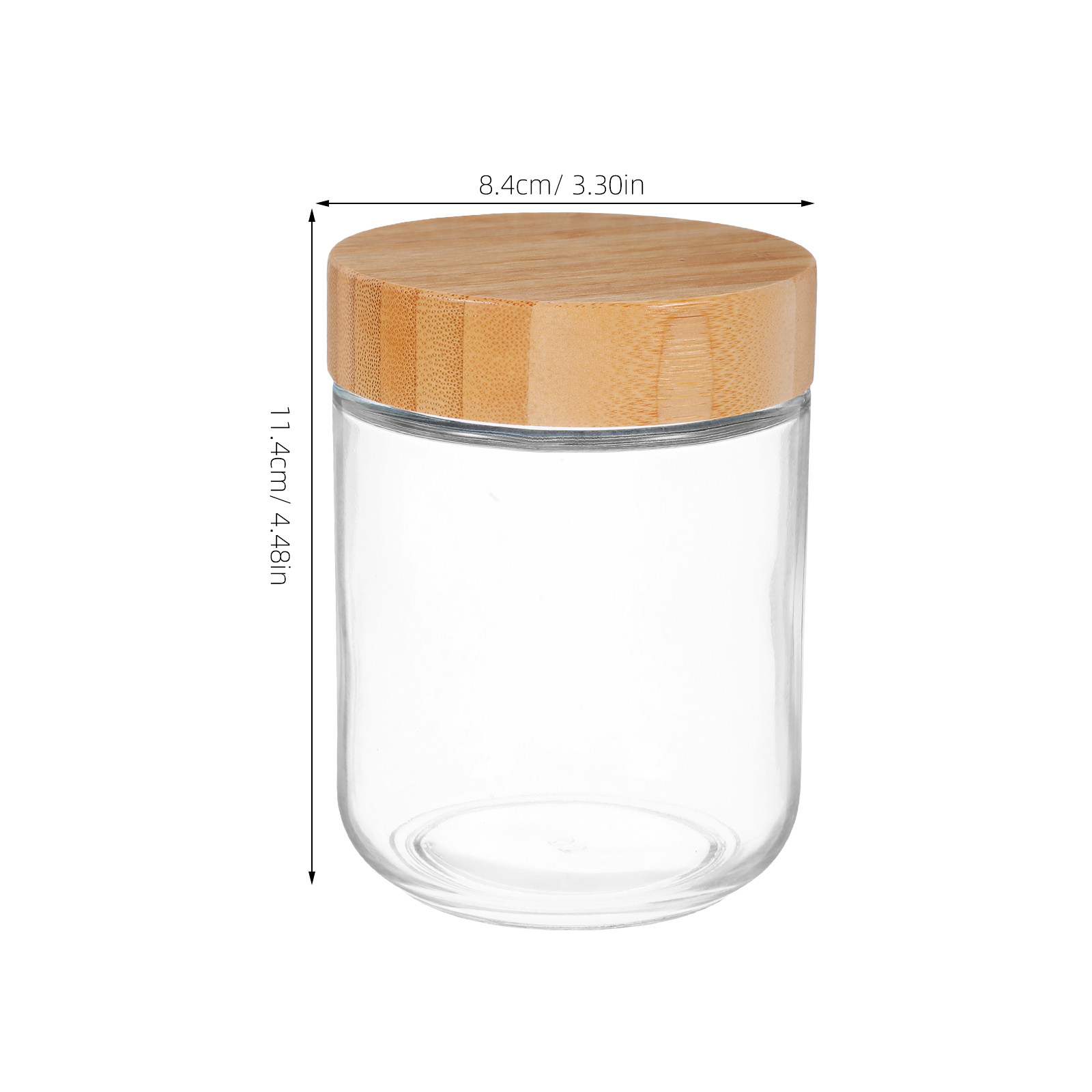 4 шт. стеклянных кухонных конт – обзор и цена Food Storage Jar Glass